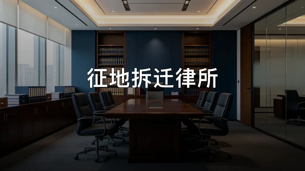 征地拆迁律所 · 北京东环律师事务所官方服务认证